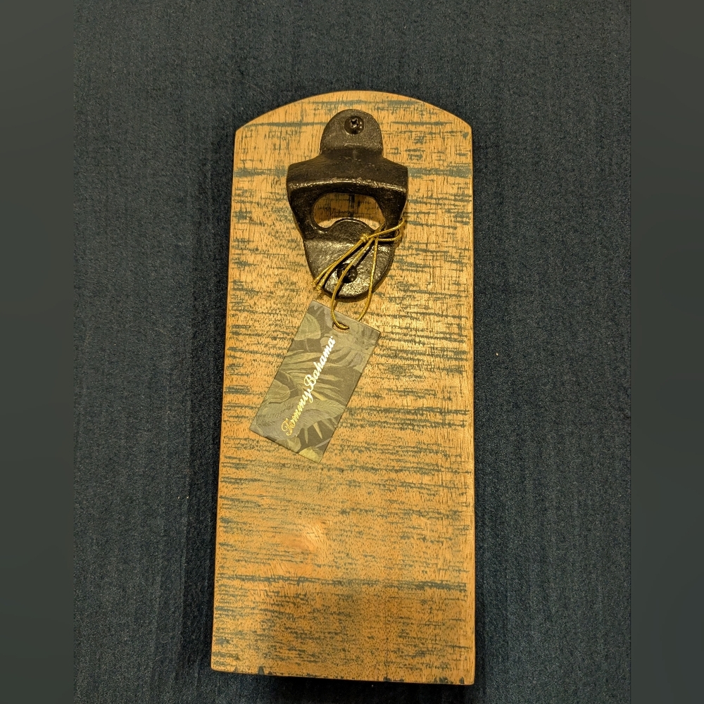 Rustic Wall-Mounted Bottle Opener